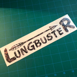 Camo Lungbuster Arrow Decal