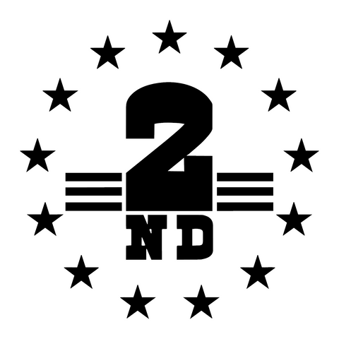 2nd Amendment / Stars Decal